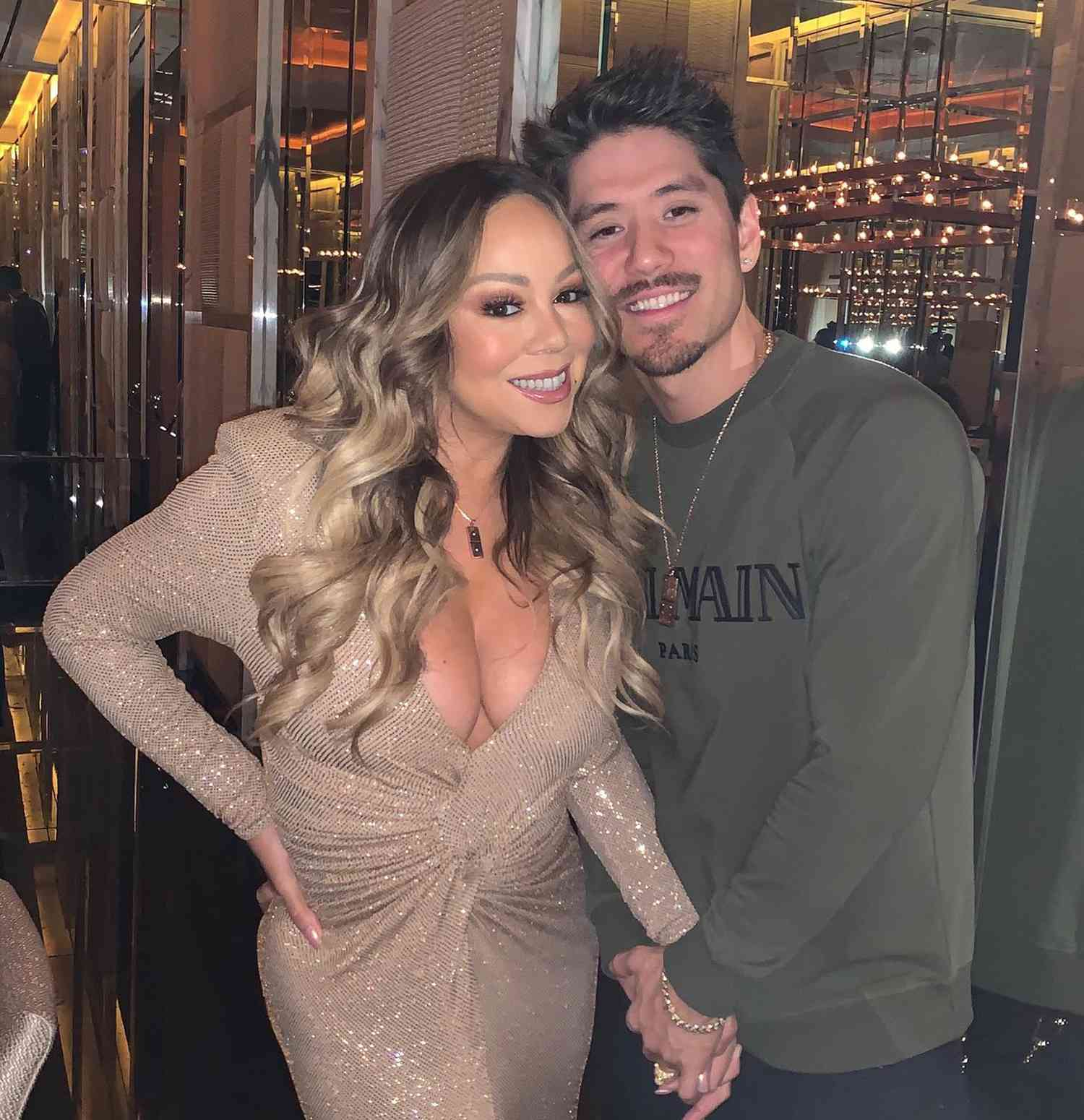 Mariah Carey and Bryan Tanaka