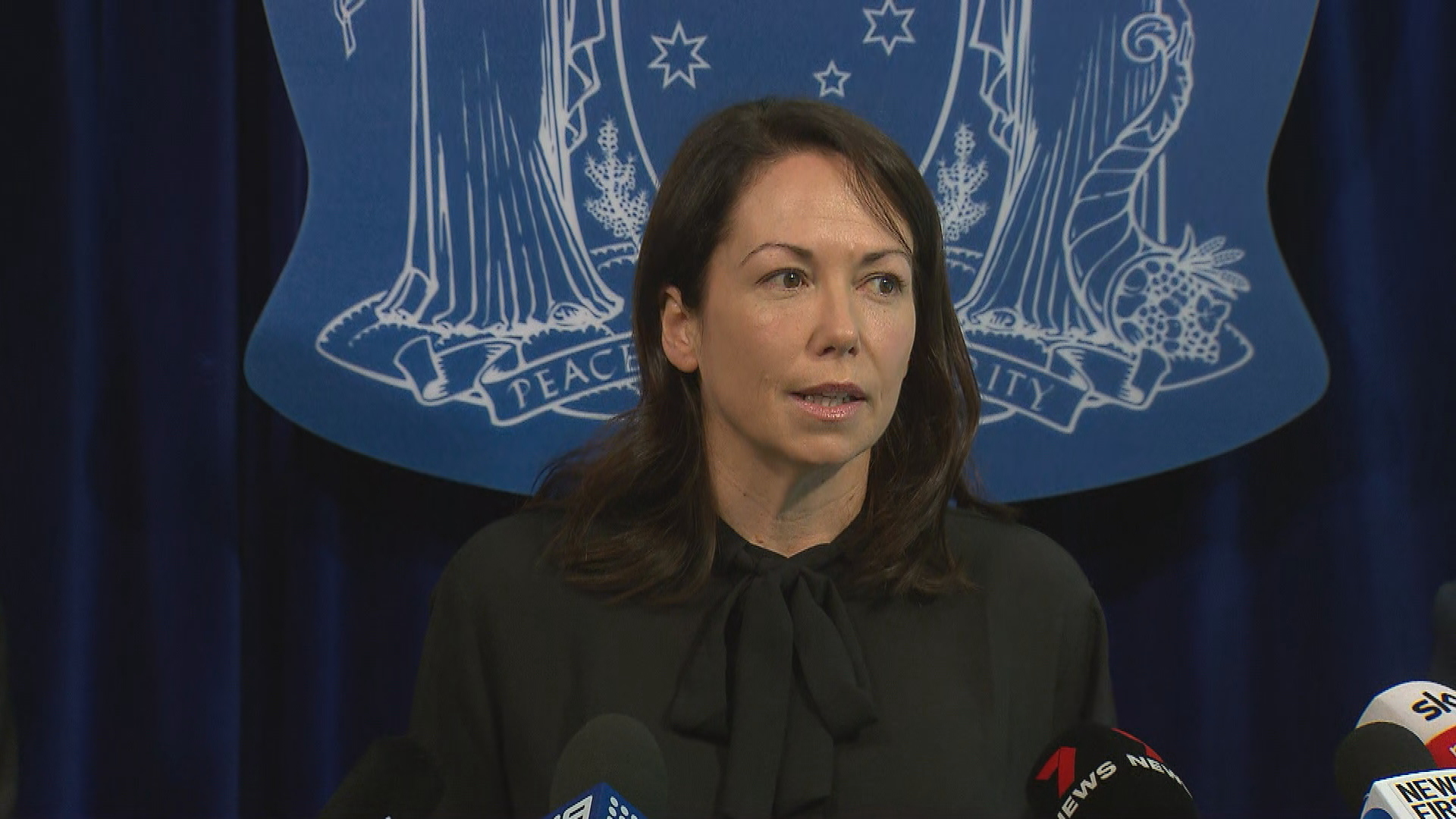 Emergency Services Minister Jaclyn Symes
