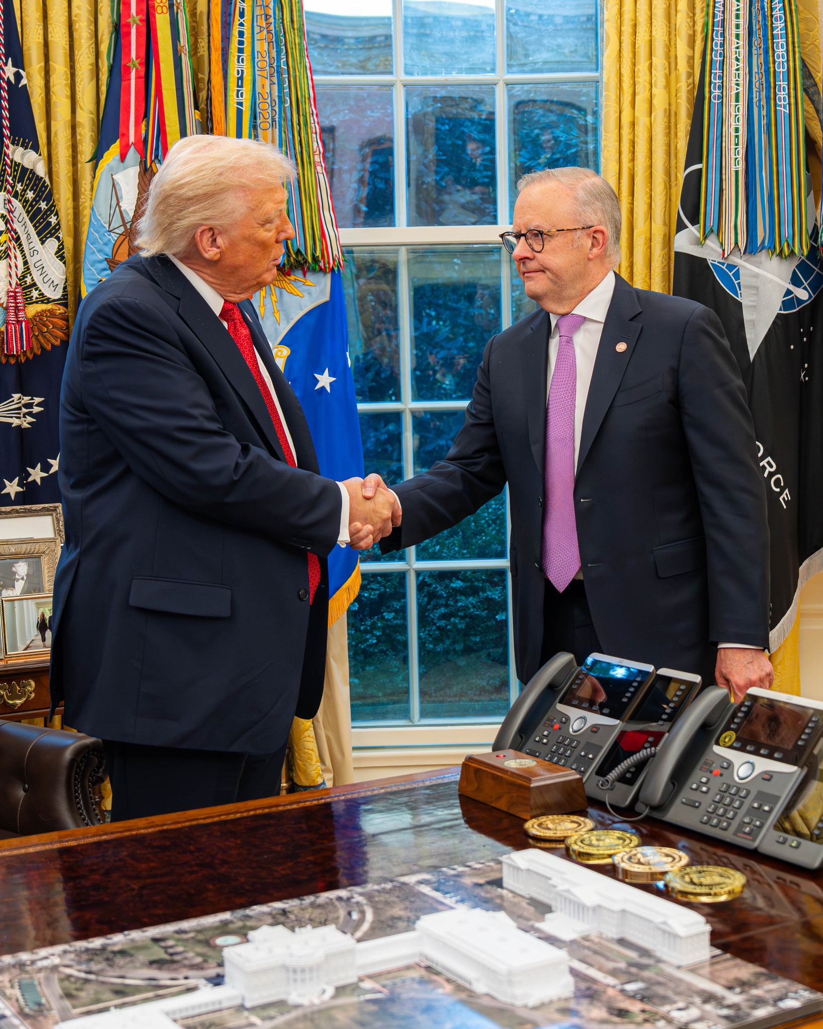 PM Anthony Albanese meeting with U.S. President Donald Trump