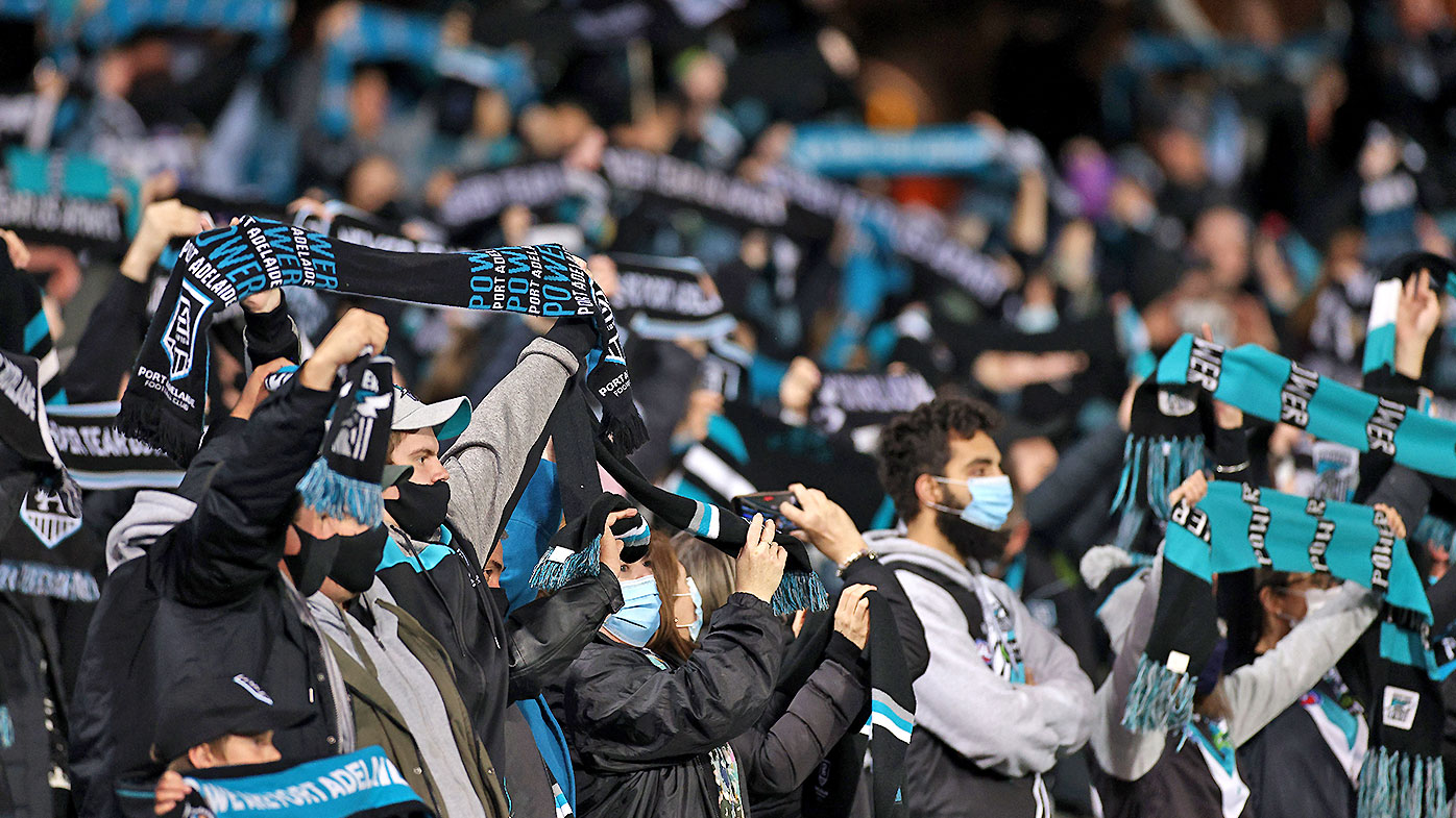 Port Adelaide fans