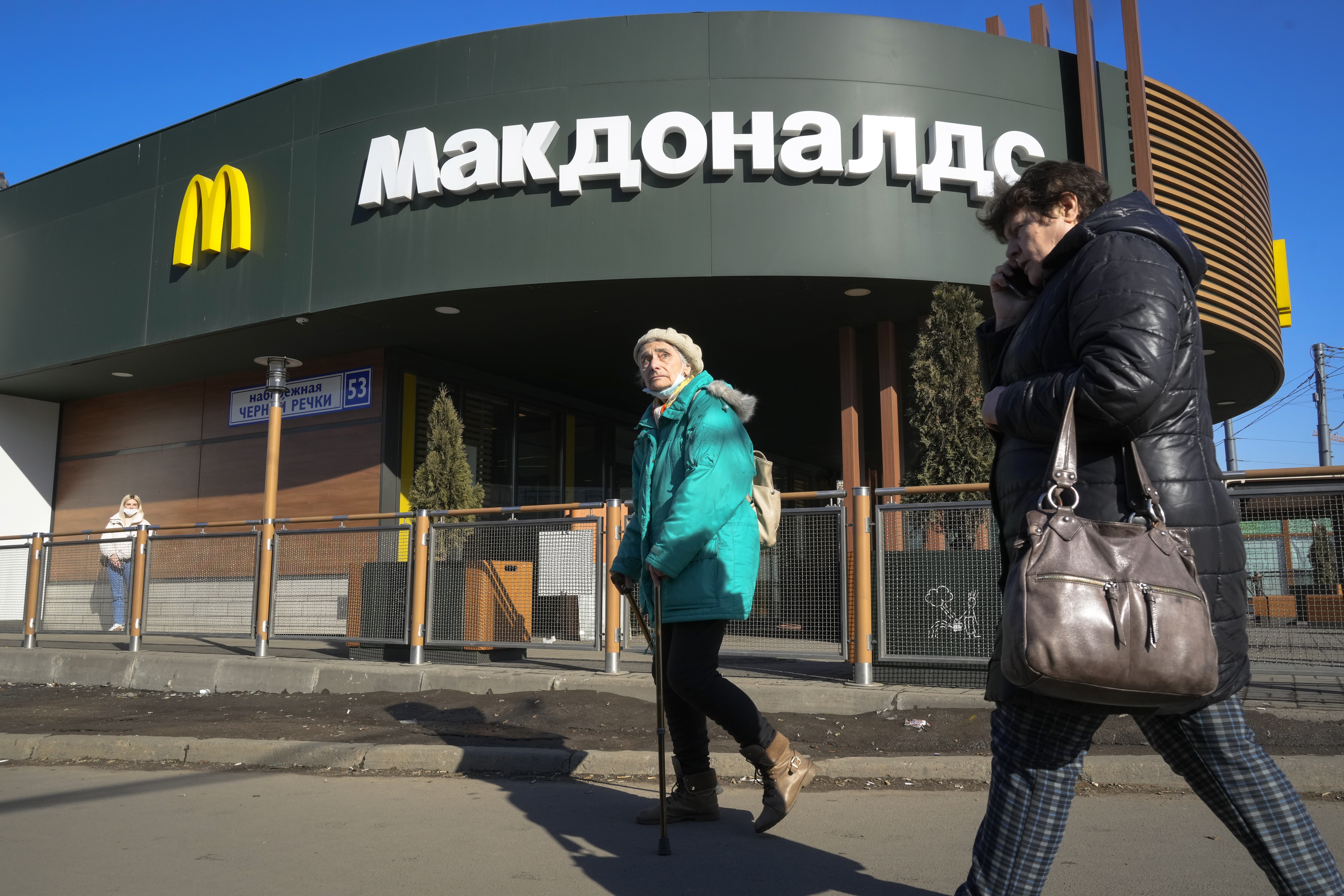 McDonald's said in March that it would continue to pay its 62,000 Russian employees, despite shuttering operations in the country. 