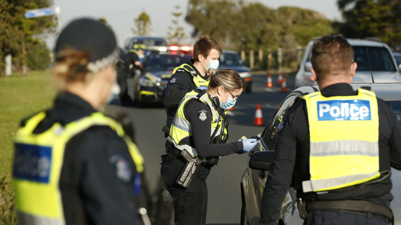 Police checkpoint