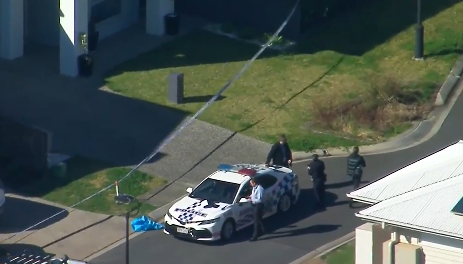 Two siblings have been shot during a targeted attack in Brisbane's south-east. Police say two men tried to break into the home on Fisher Street in Rochedale about 4.40am today before firing multiple shots at the property.