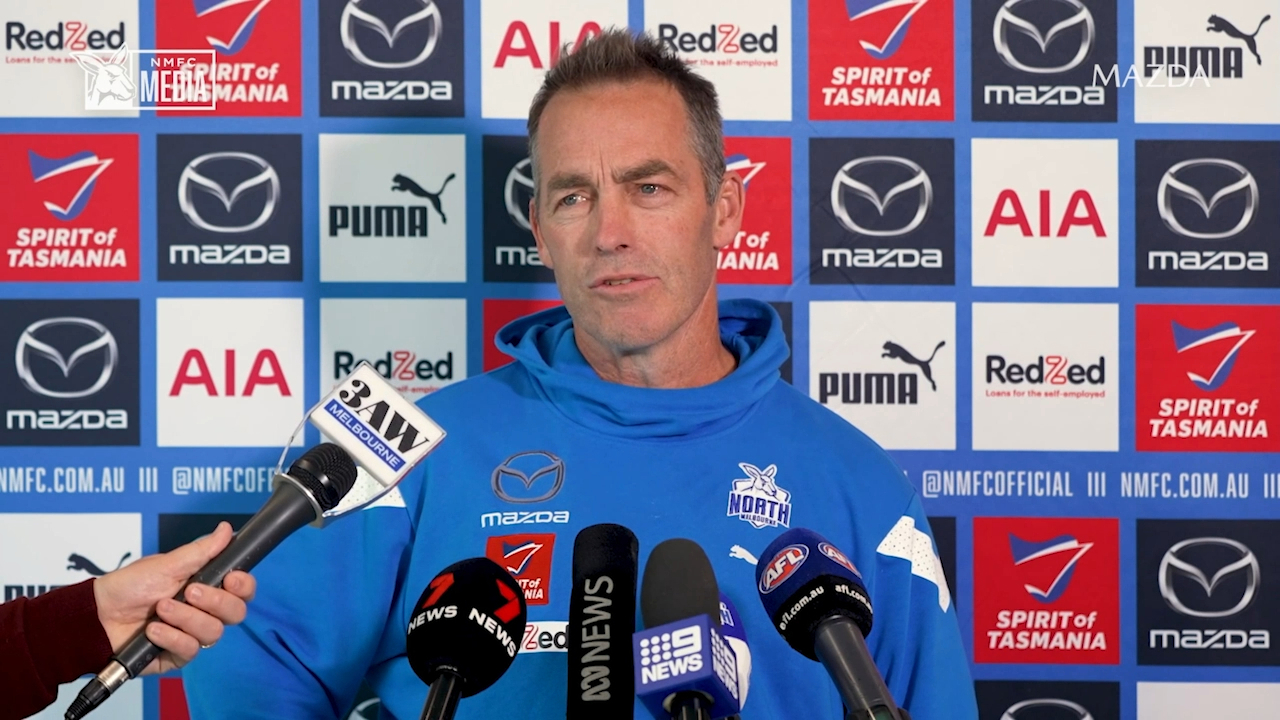 Alastair Clarkson took aim at his former club Hawthorn.