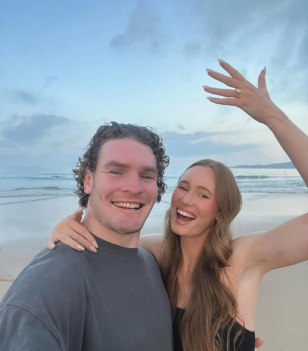 Liam Martin penrith NRL star engaged