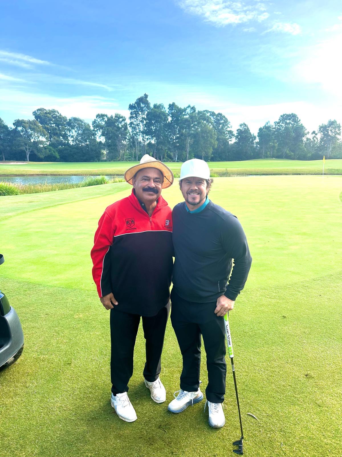 Mark Wahlberg Macquarie Links gold course