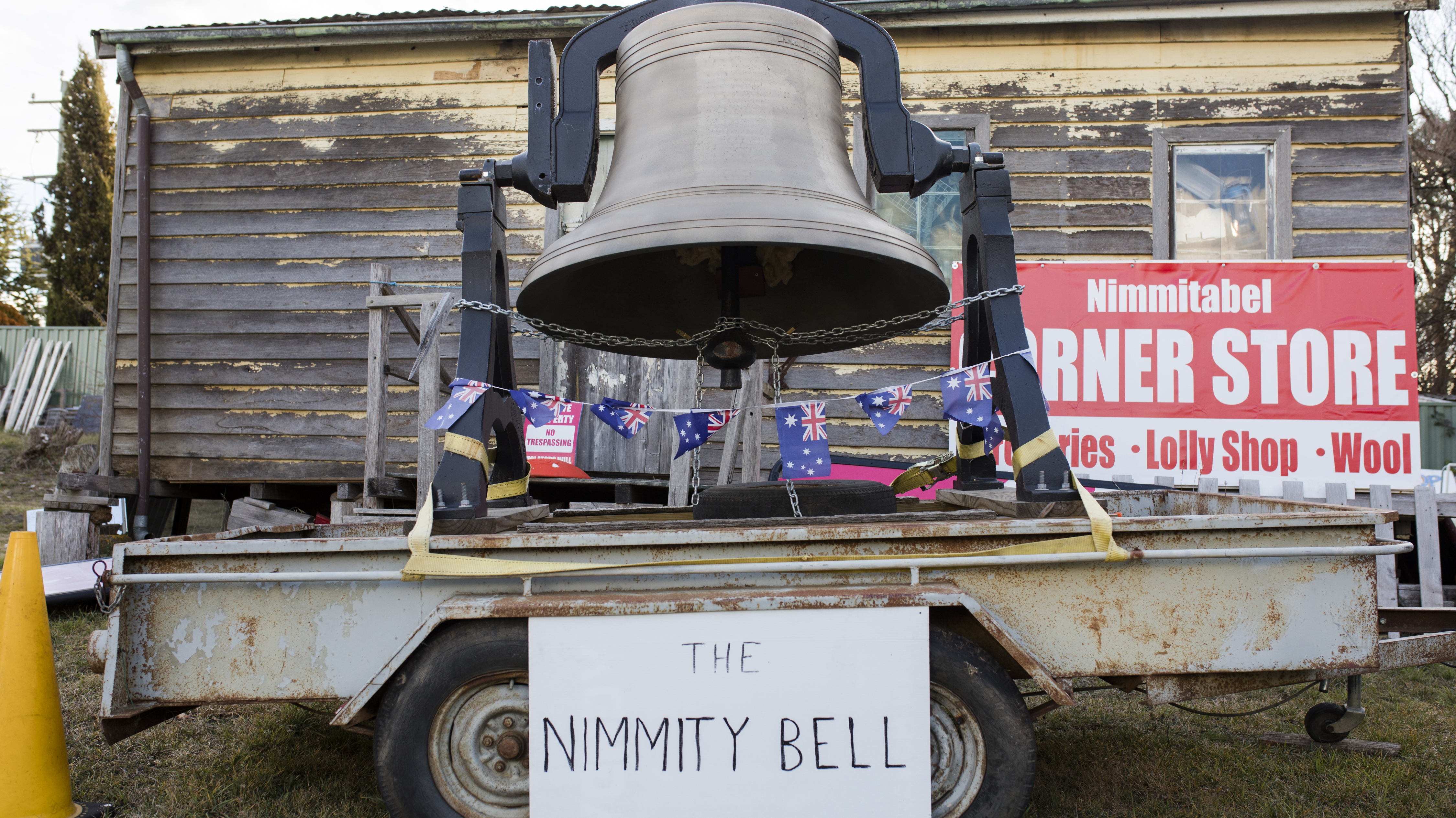 The Nimmity Bell, at Nimmitabel in regional NSW
