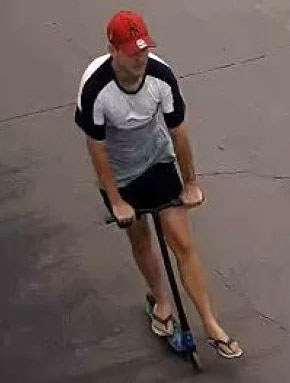 Man riding scooter sought over armed robbery in Rockhampton