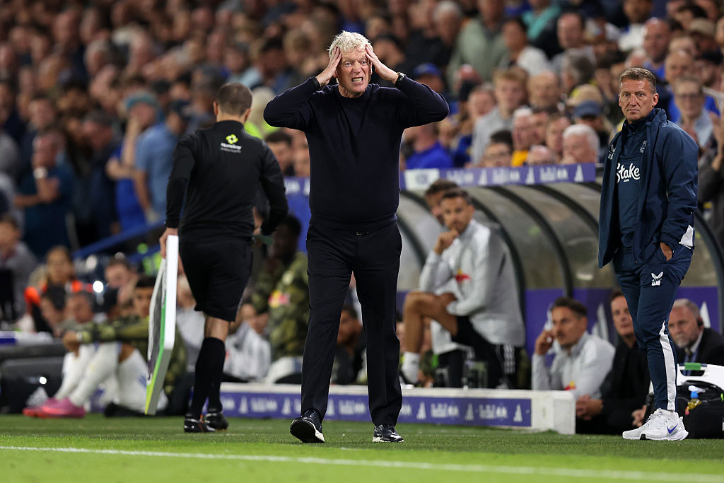 David Moyes at Elland Road.