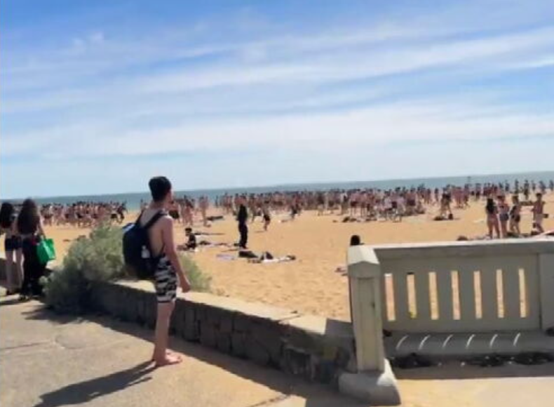 Hill yesterday vowed to identify every teenager involved in Wednesday's beach riot.