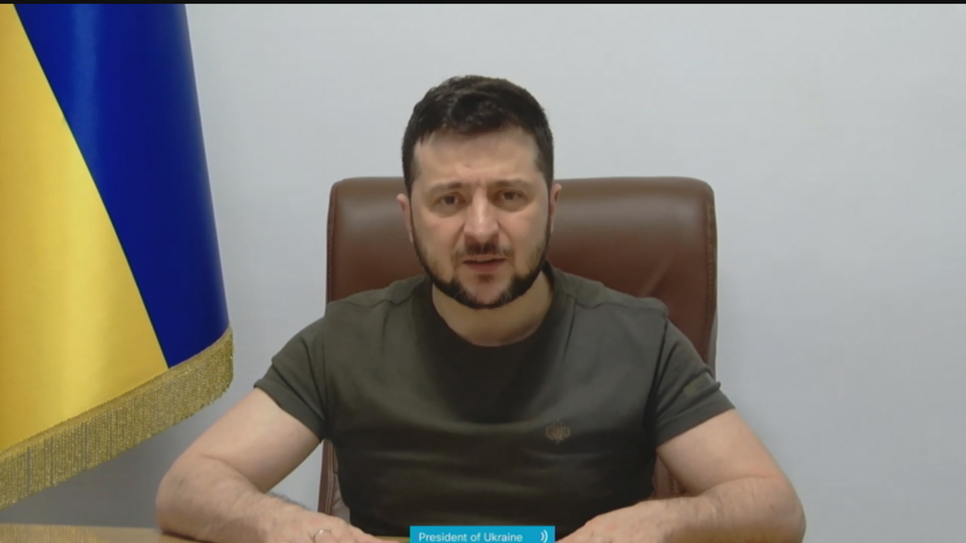 Ukrainian President Volodymyr Zelenskyy has addressed a joint sitting of Australian Parliament