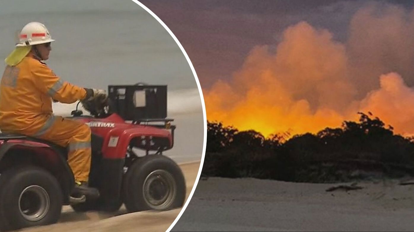 ‘Careless’ beach campfire sparks major blaze on tourist island 