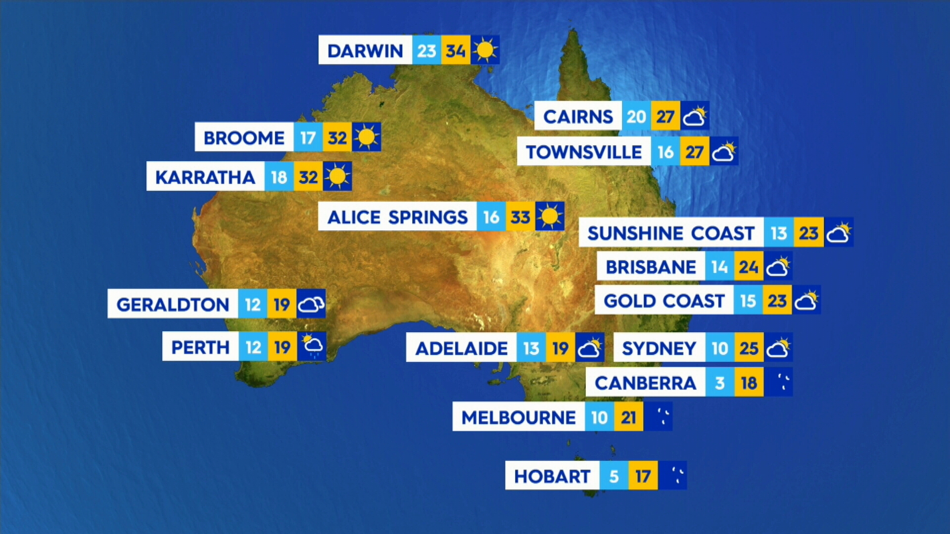 Weather Forecast Australia Wild Weather And Damaging Winds Across The Southeast