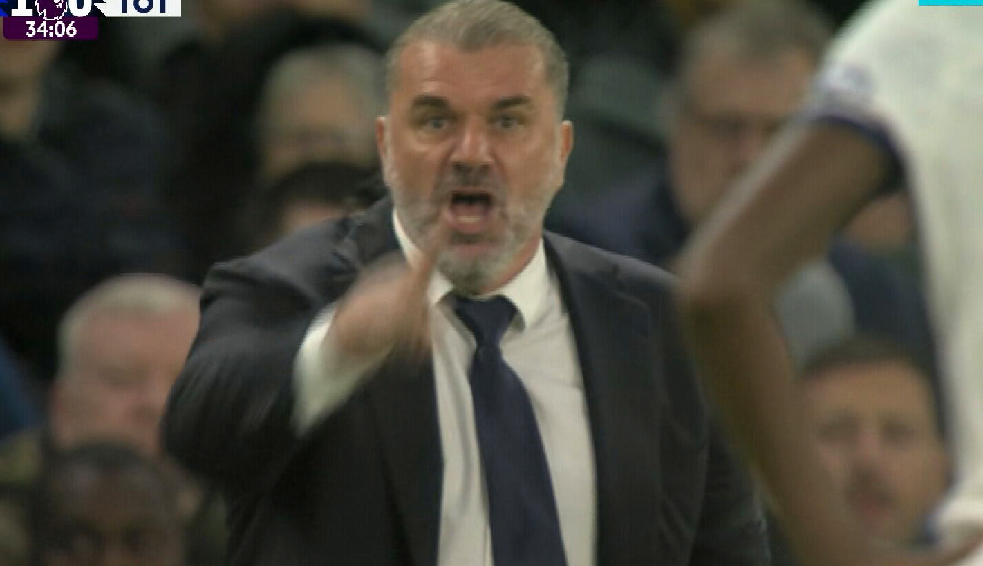Ange Postecoglou went nuts as his Spurs lost to Chelsea.
