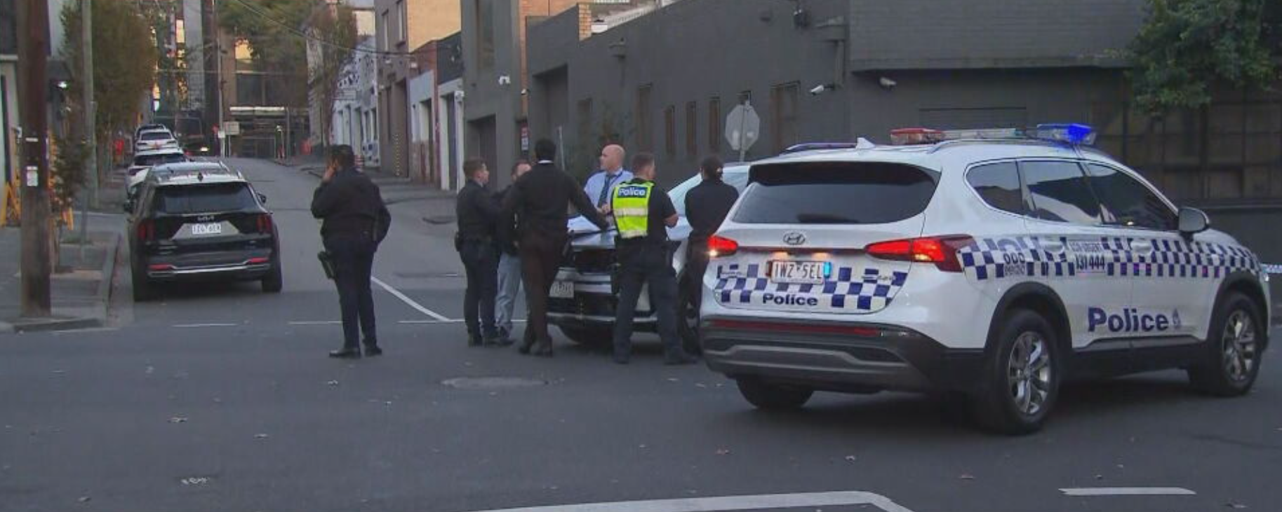Police remained on scene this morning, and are looking to establish if the shooting is linked to dozens of attacks on Melbourne hospitality venues in recent months.