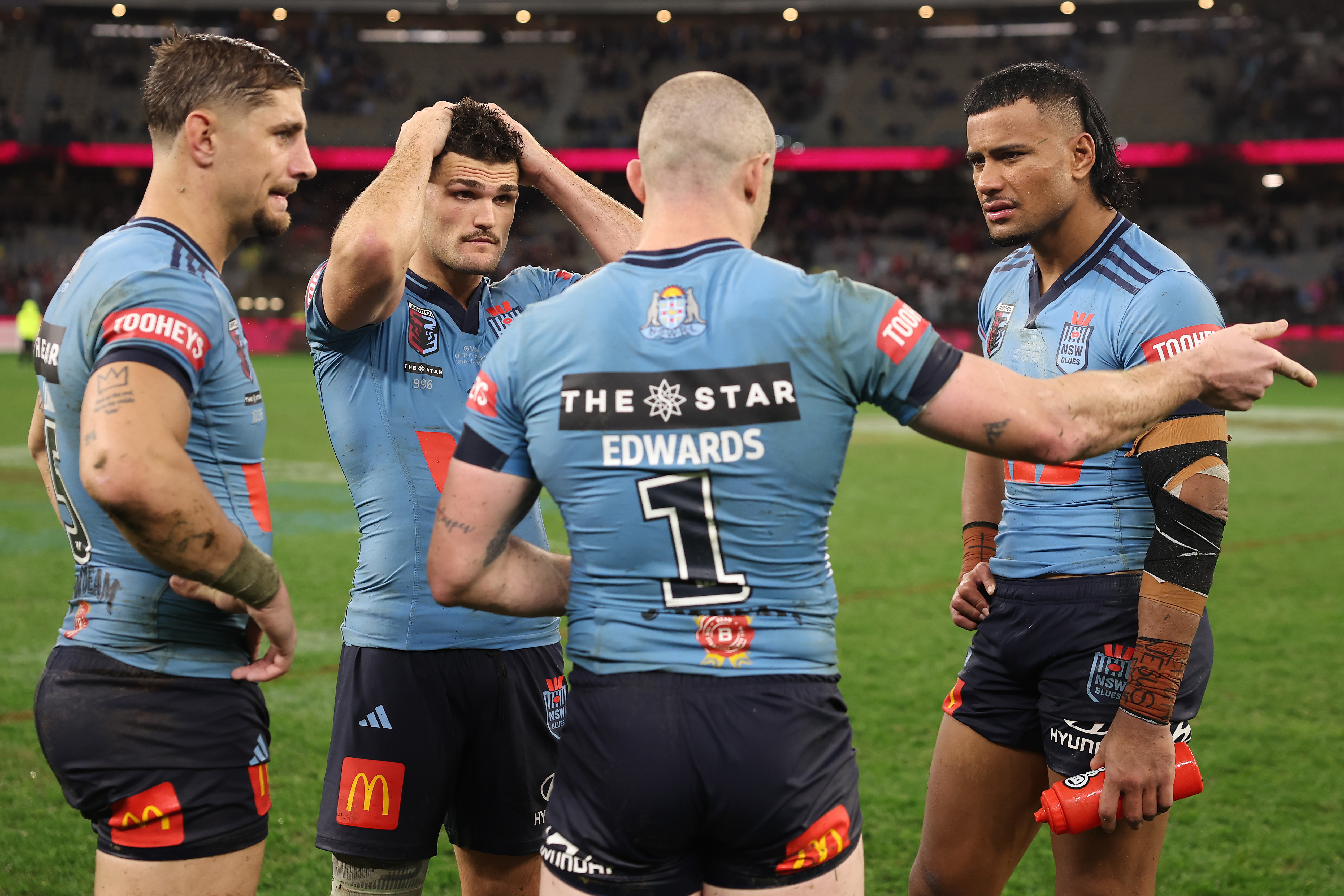 Zac Lomax, Nathan Cleary, Dylan Edwards and Stephen Crichton speak post-match.