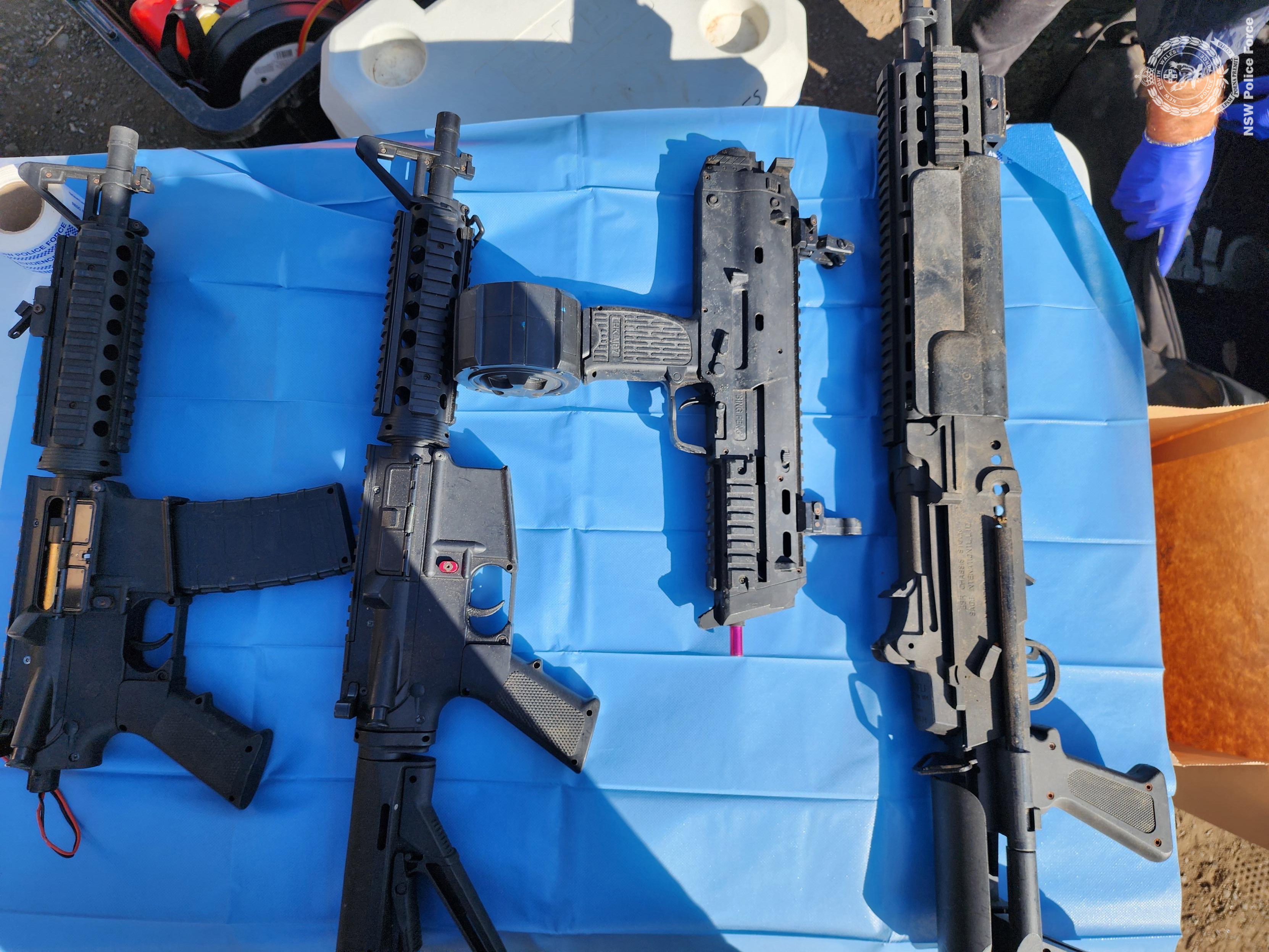 Allegedly stolen guns/firearms Sydney NSW