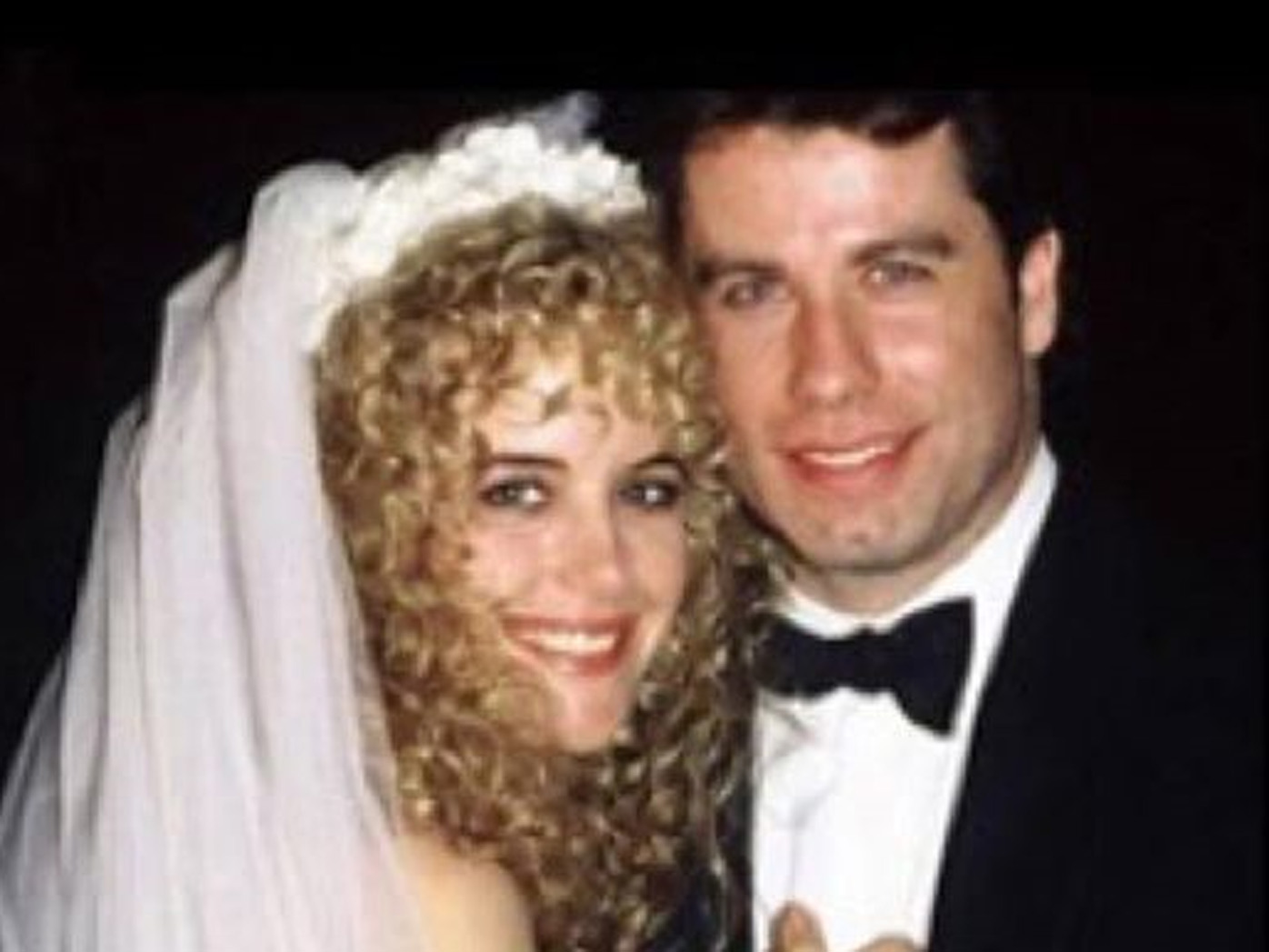 John Travolta, Kelly Preston, wedding day, Instagram, throwback
