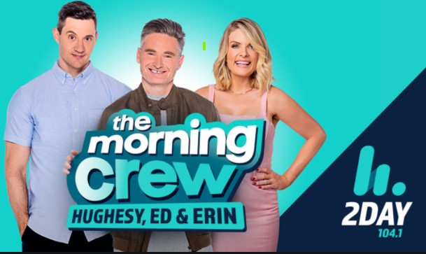 Dave Hughes, Ed Kavalee and Erin Molan.