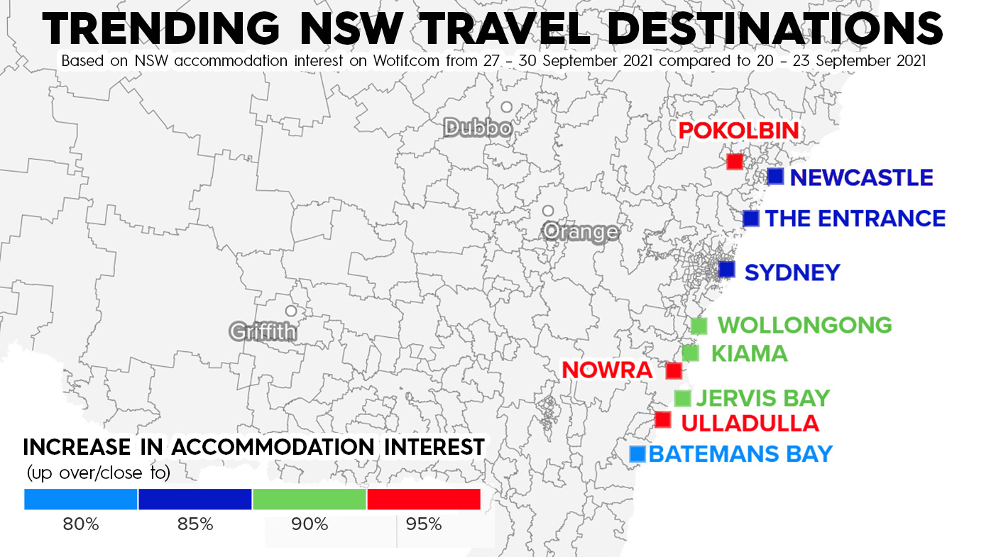With the announcement of NSW's recovery roadmap, residents in the state are planning holidays for summer.