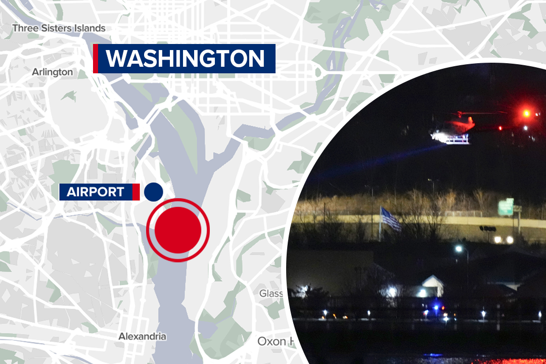 Accidente de avión de vuelo de Washington DC