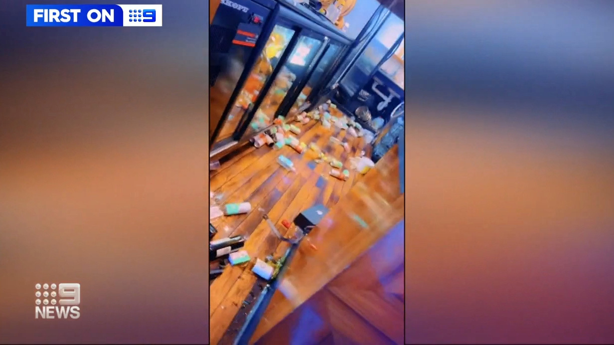 Five people, including a primary school-aged boy, have been rushed to hospital after a party boat crashed into a wharf in Melbourne.