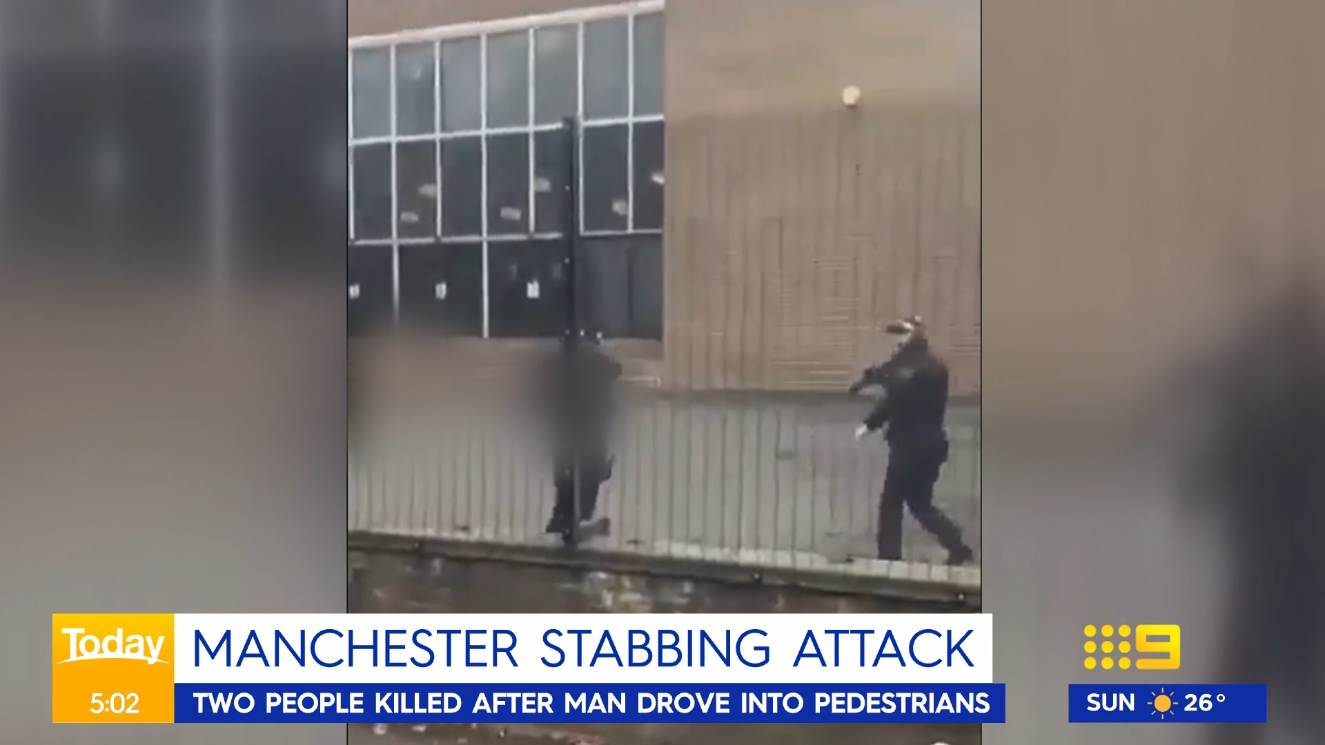 Manchester terror attack vision BLUR