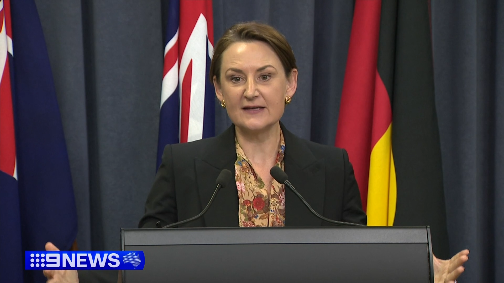 Energy Minister Amber-Jade Sanderson