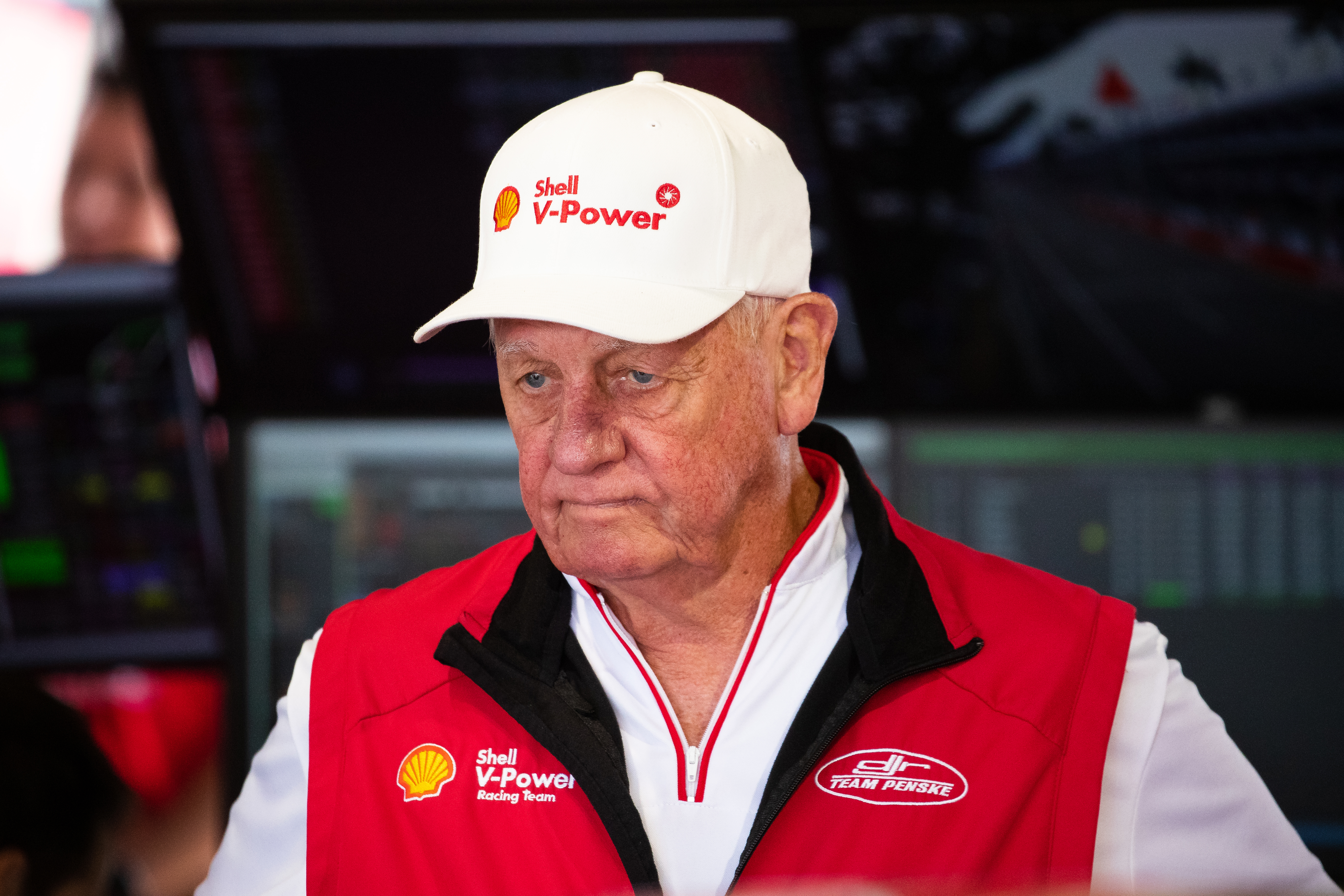 Dick Johnson at the 2019 Newcastle 500 Supercars event.