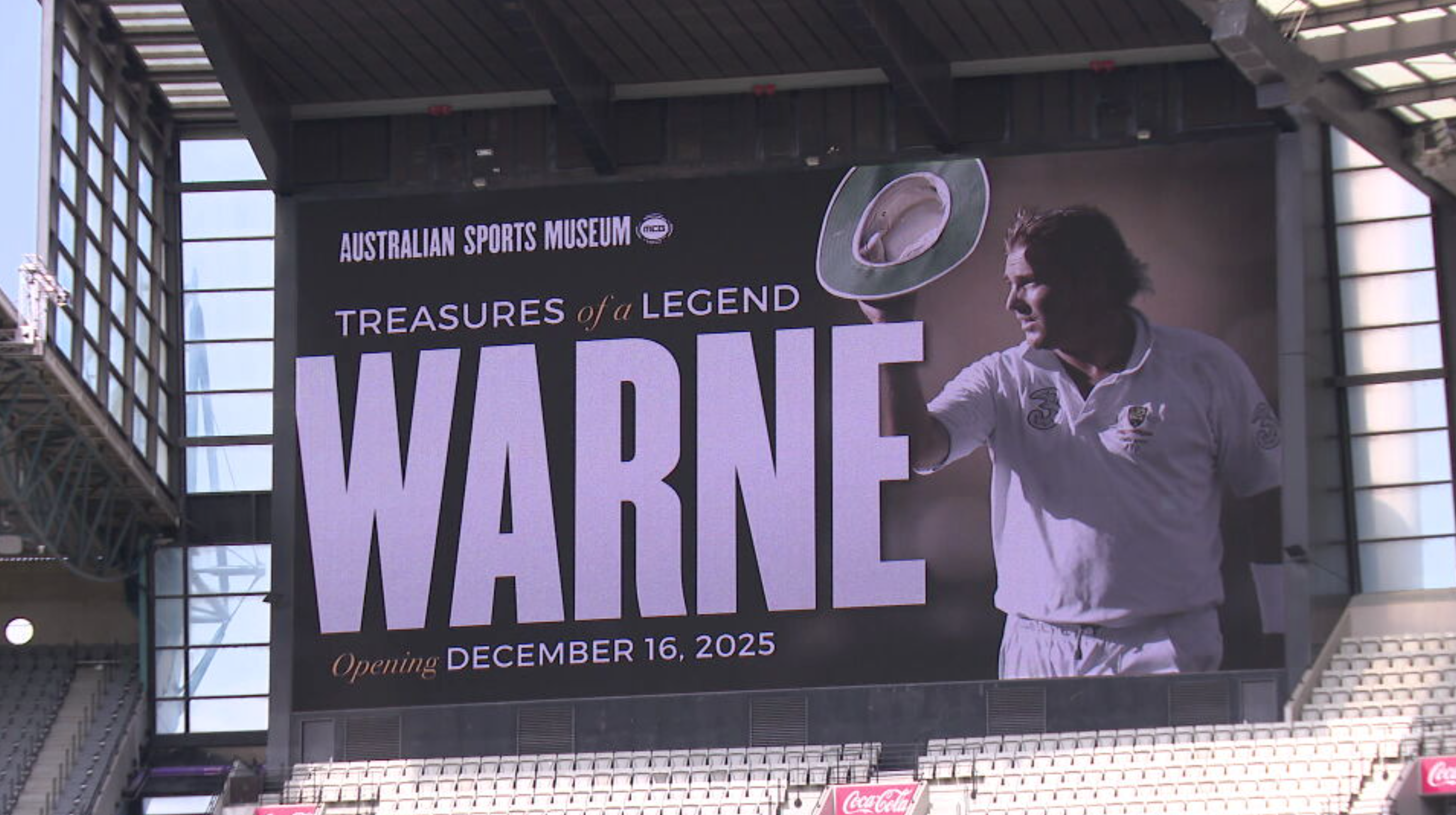 The exhibition will be showcased to the public at the Australian Sports Museum from December 16.