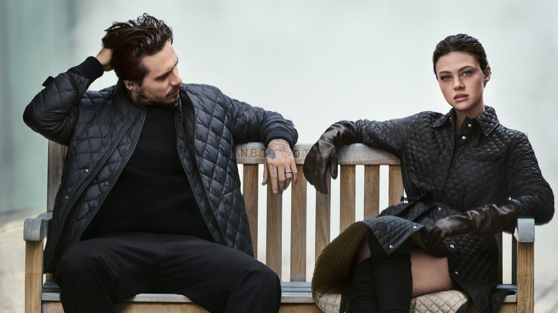 Brooklyn Beckham and Nicola Peltz Beckham 