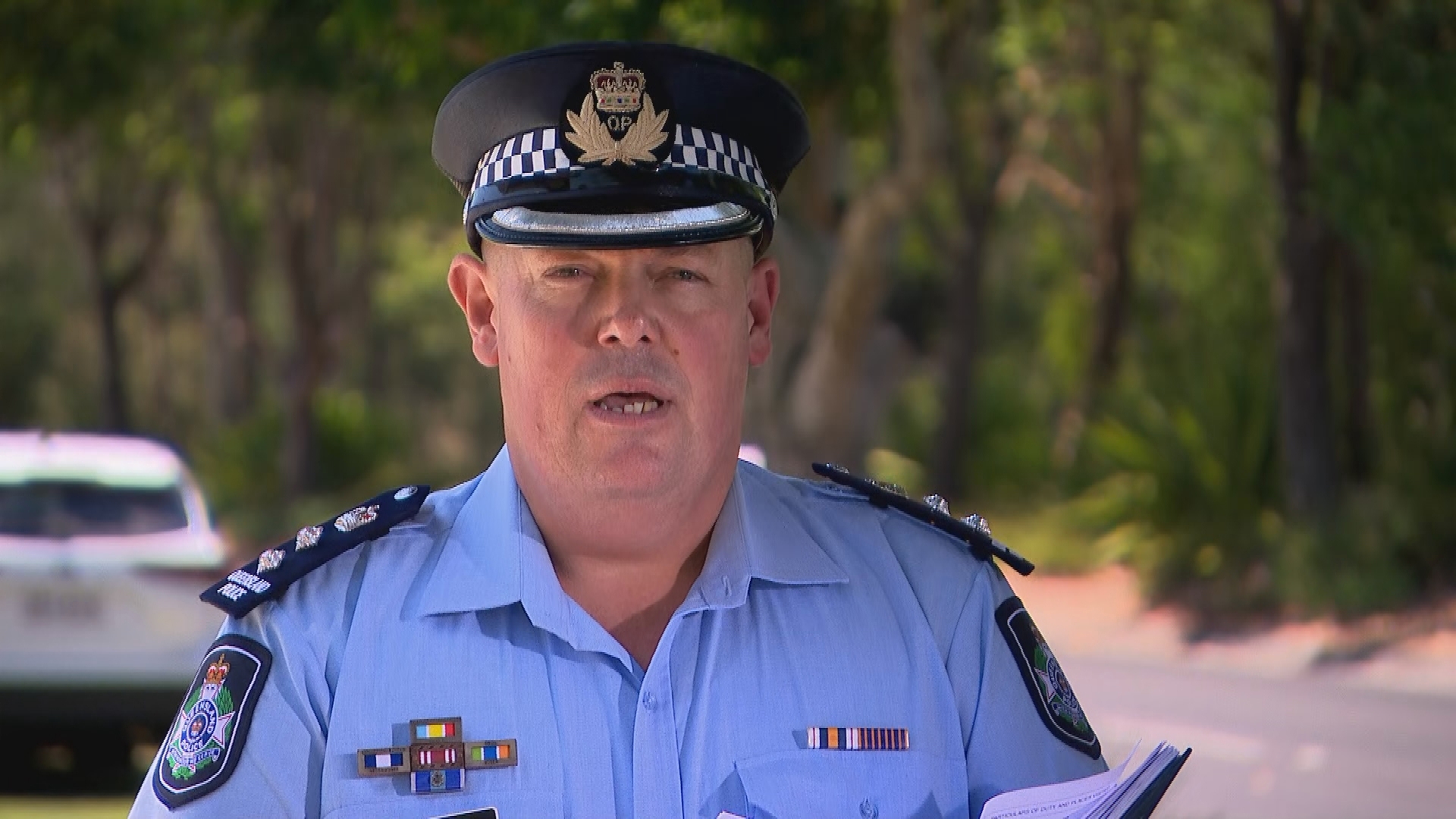 Queensland Police Service Acting Chief Superintendant Adam Guild.