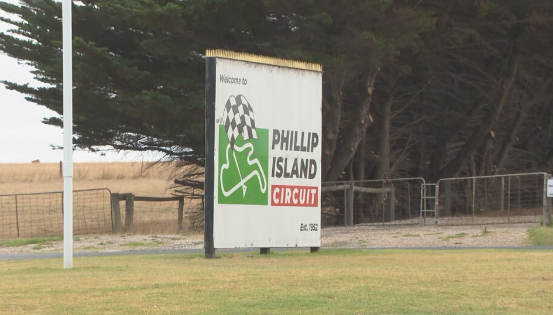 MotoGP sign on Phillip Island