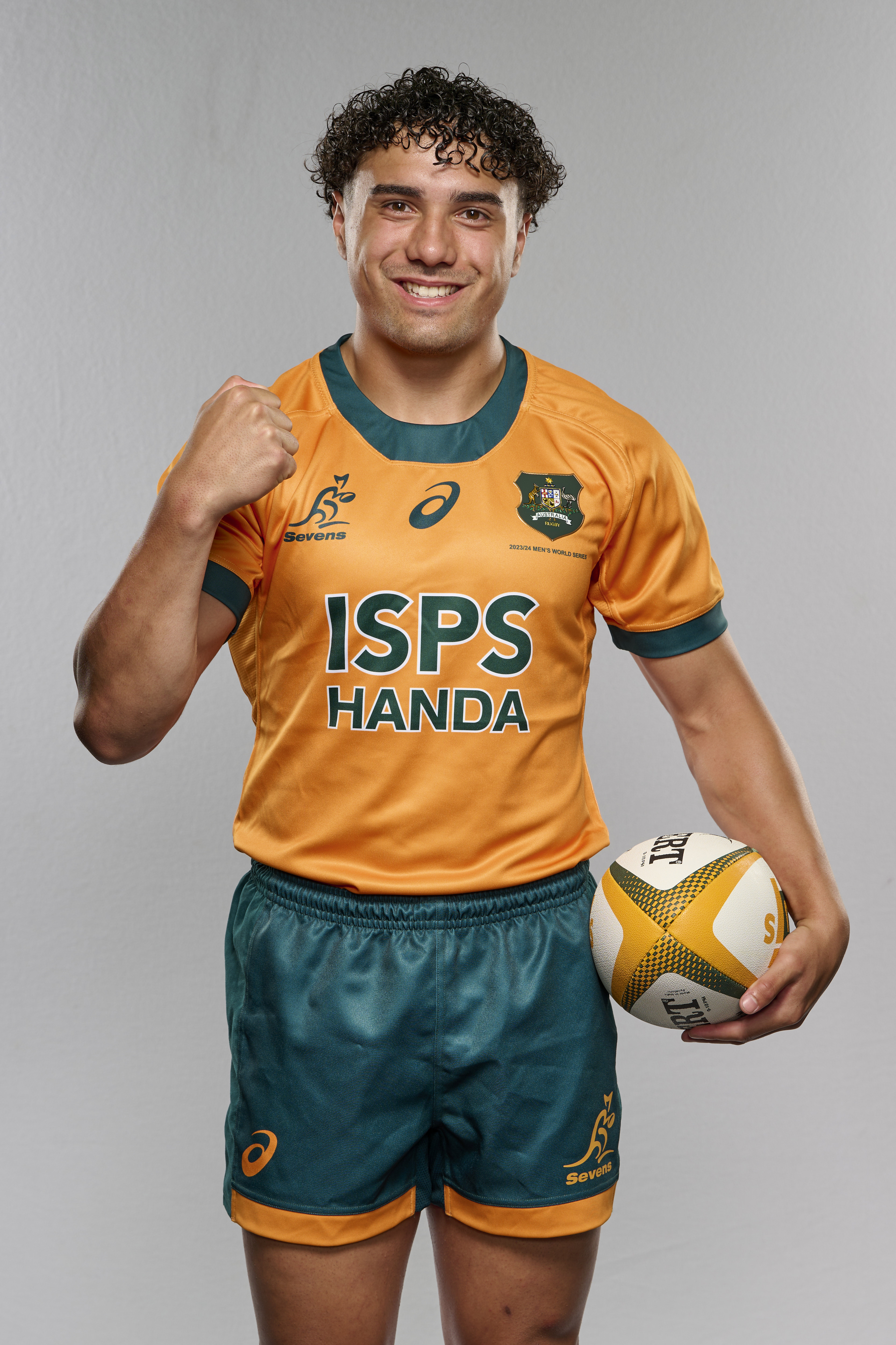 Hadley Tonga poses in Sydney.