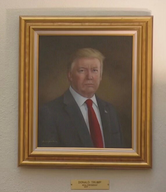 Trump portrait to be taken down after he branded it 'truly the worst'