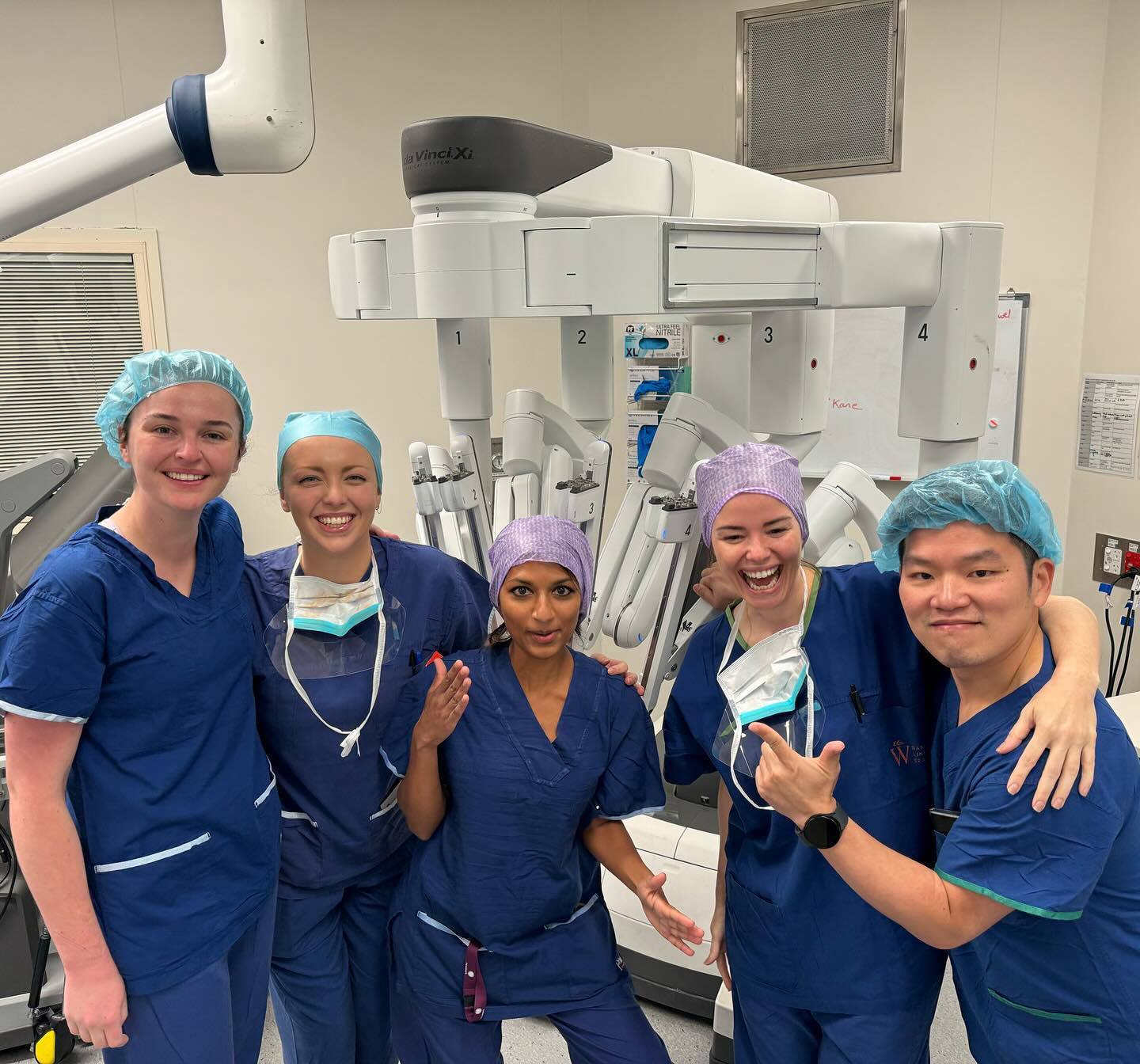 Gynaecologist lead at Jean Hailes for Women's Health Dr Pav Nanayakka (centre).