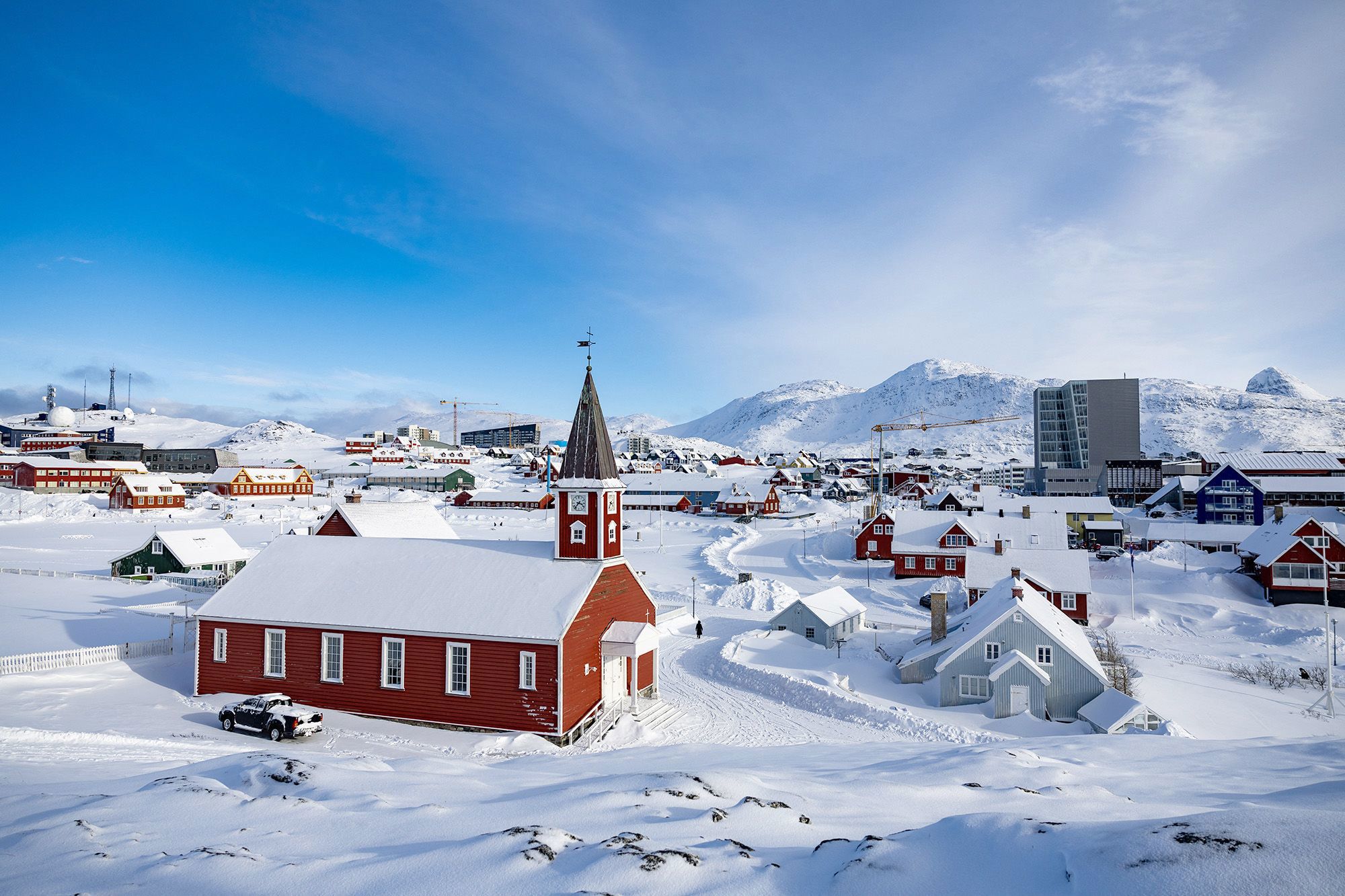 Greenland is home to just over 56,000 residents.