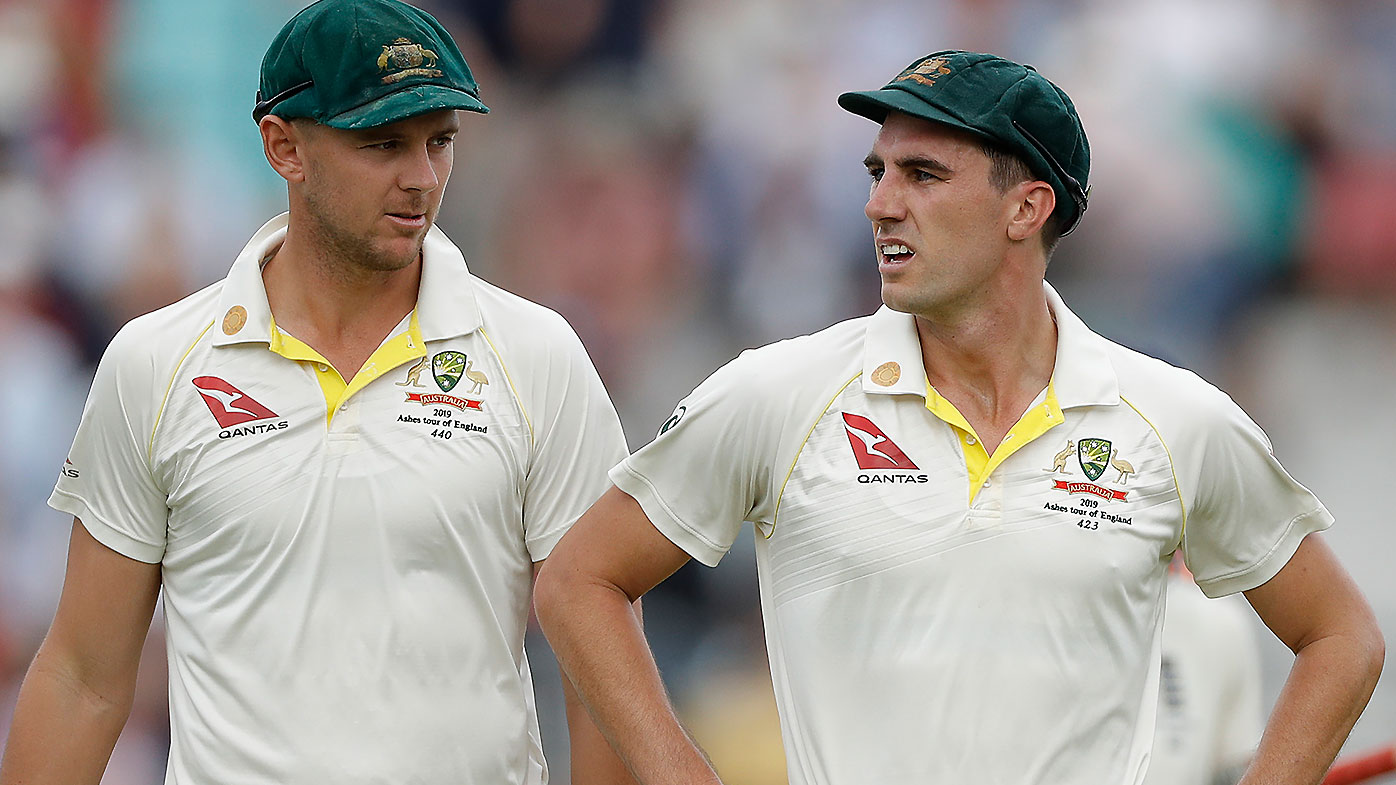 Josh Hazlewood and Pat Cummins
