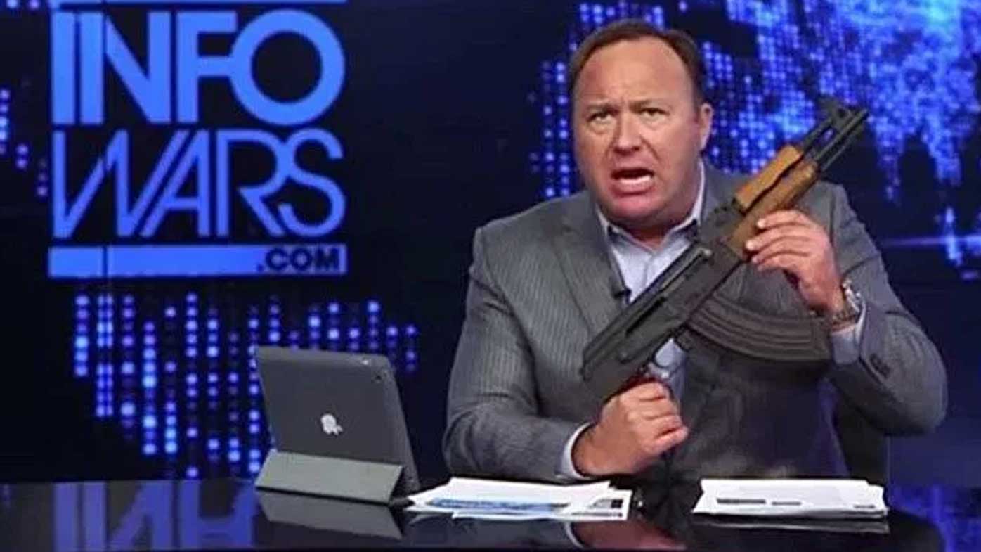 Alex Jones on his Infowars radio show.