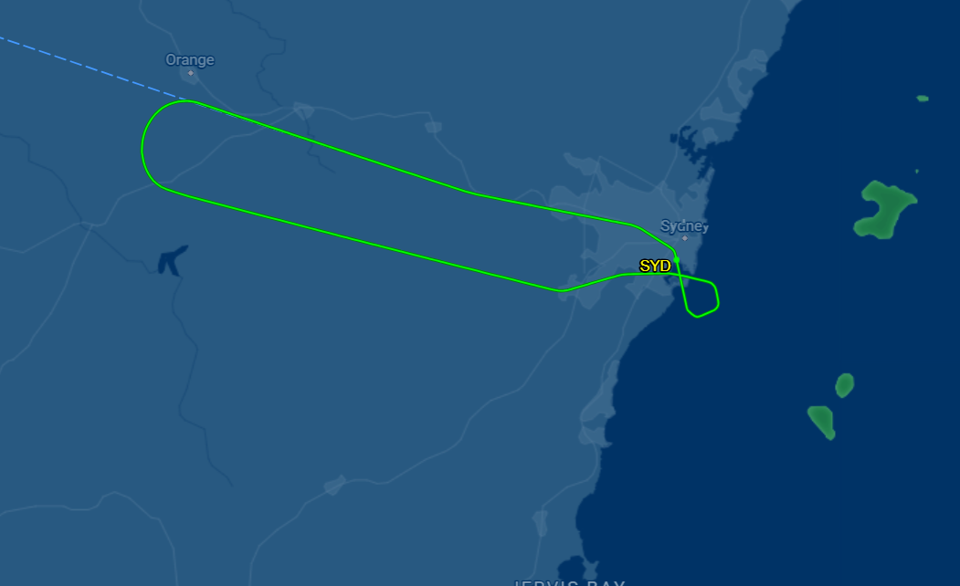 A﻿ British Airways plane has made an emergency landing at Sydney Airport.