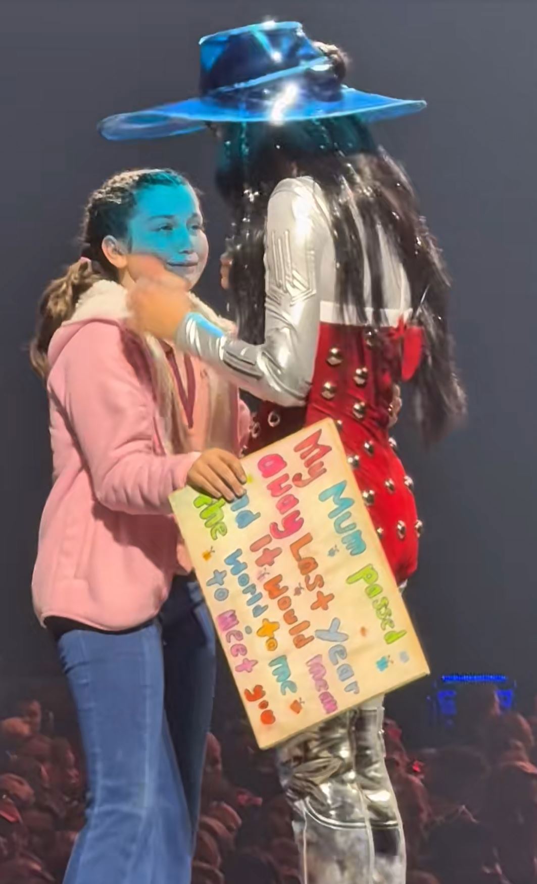 Katy Perry's emotional moment onstage with fan