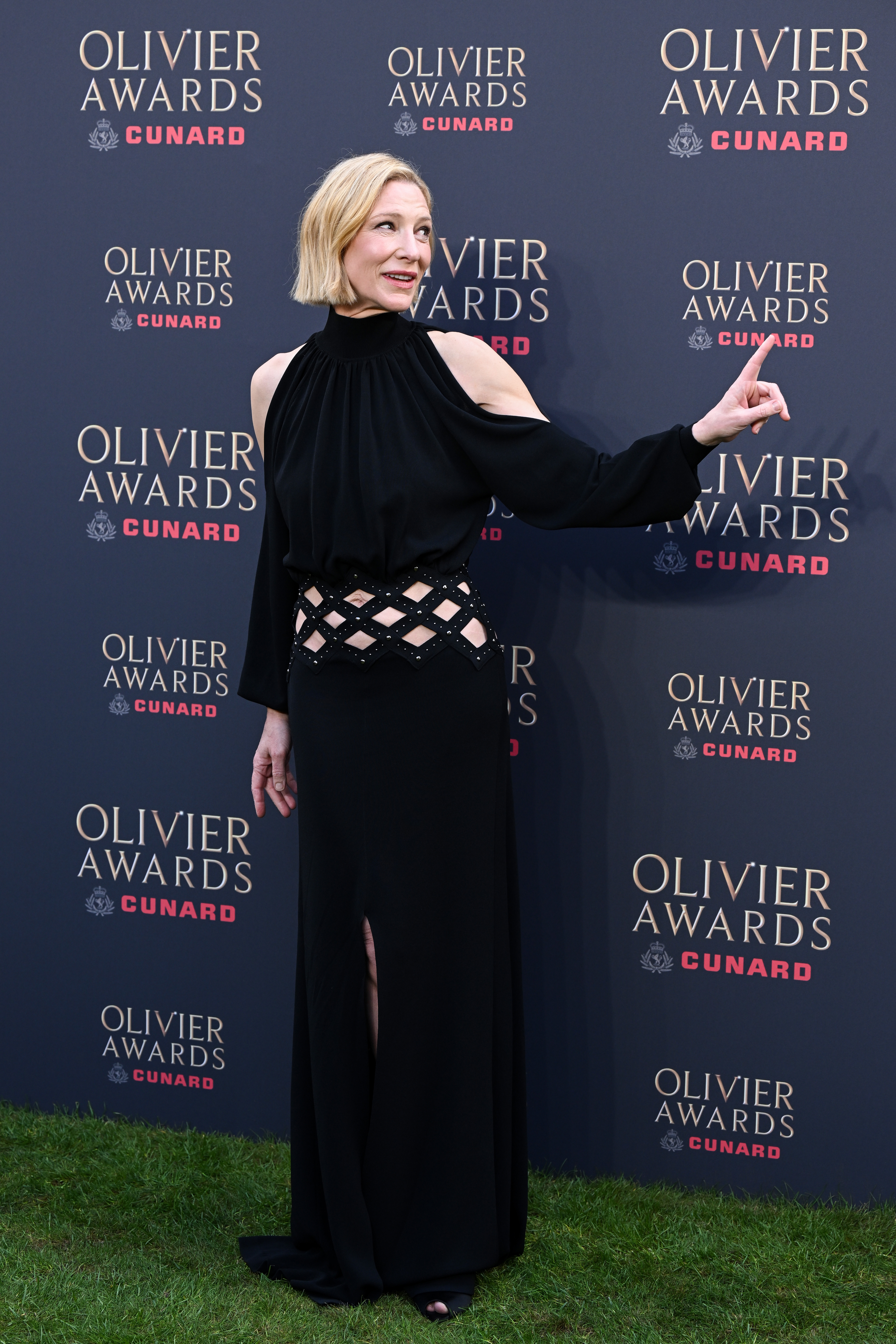 Cate Blanchett attends The Olivier Awards 2026 with Cunard at the Royal Albert Hall on April 12, 2026 in London, England. 