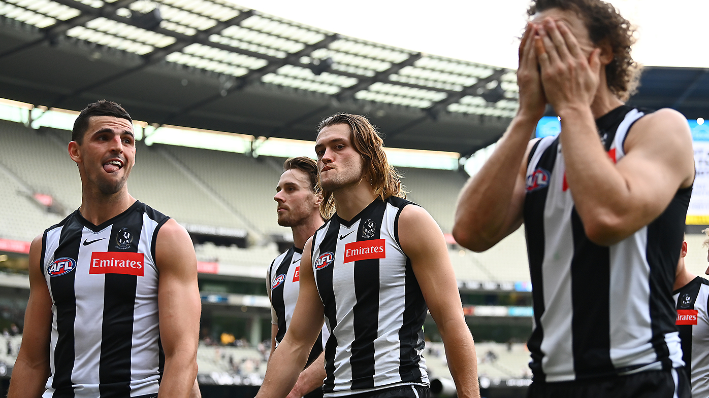 Scott Pendlebury and Darcy Moore