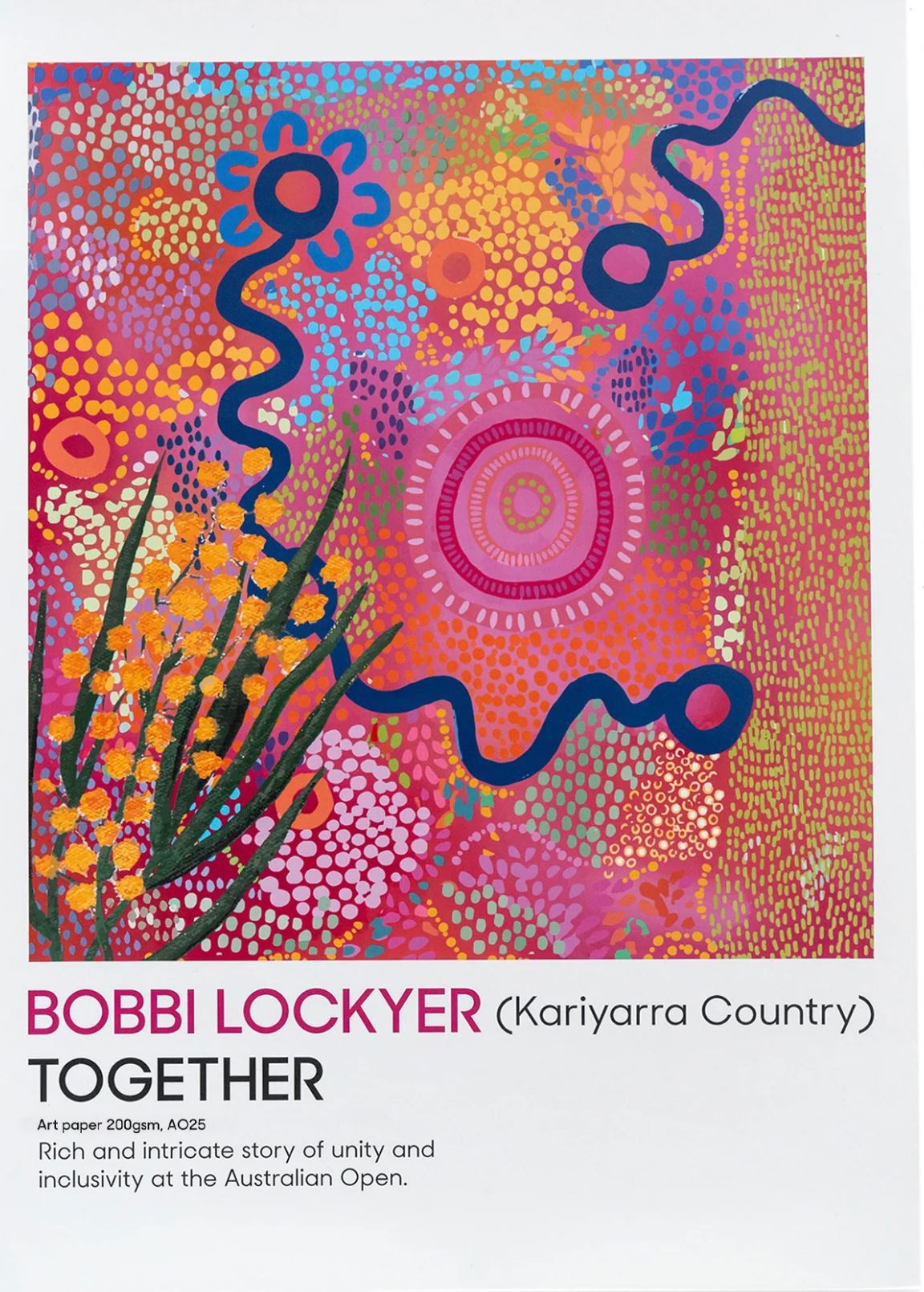 Indigenous artist Bobbi Lockyer's work