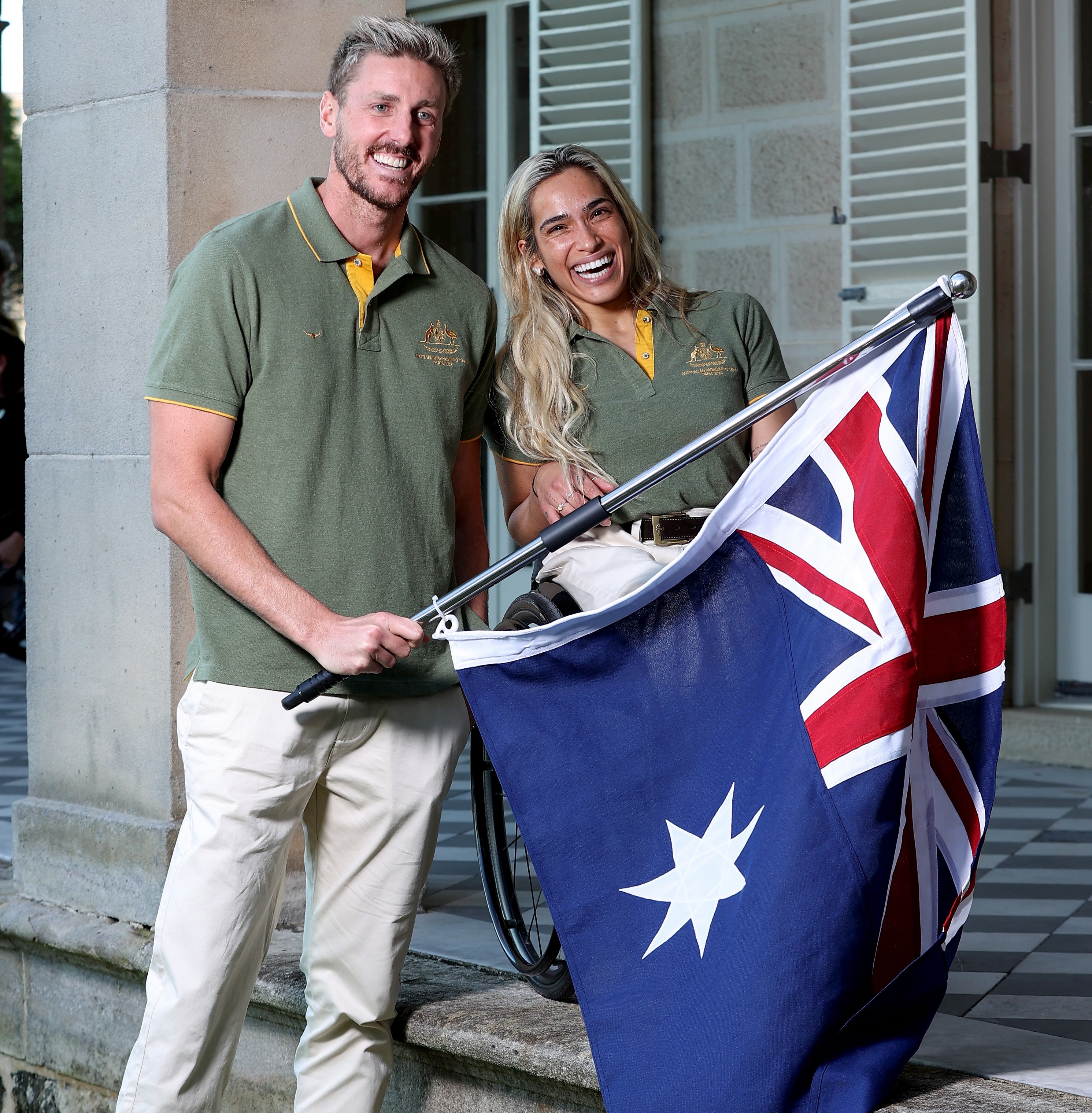 Brenden Hall and Madison de Rozario were announced as Australia's flag bearers for the Paris 2024 Paralympic Games.