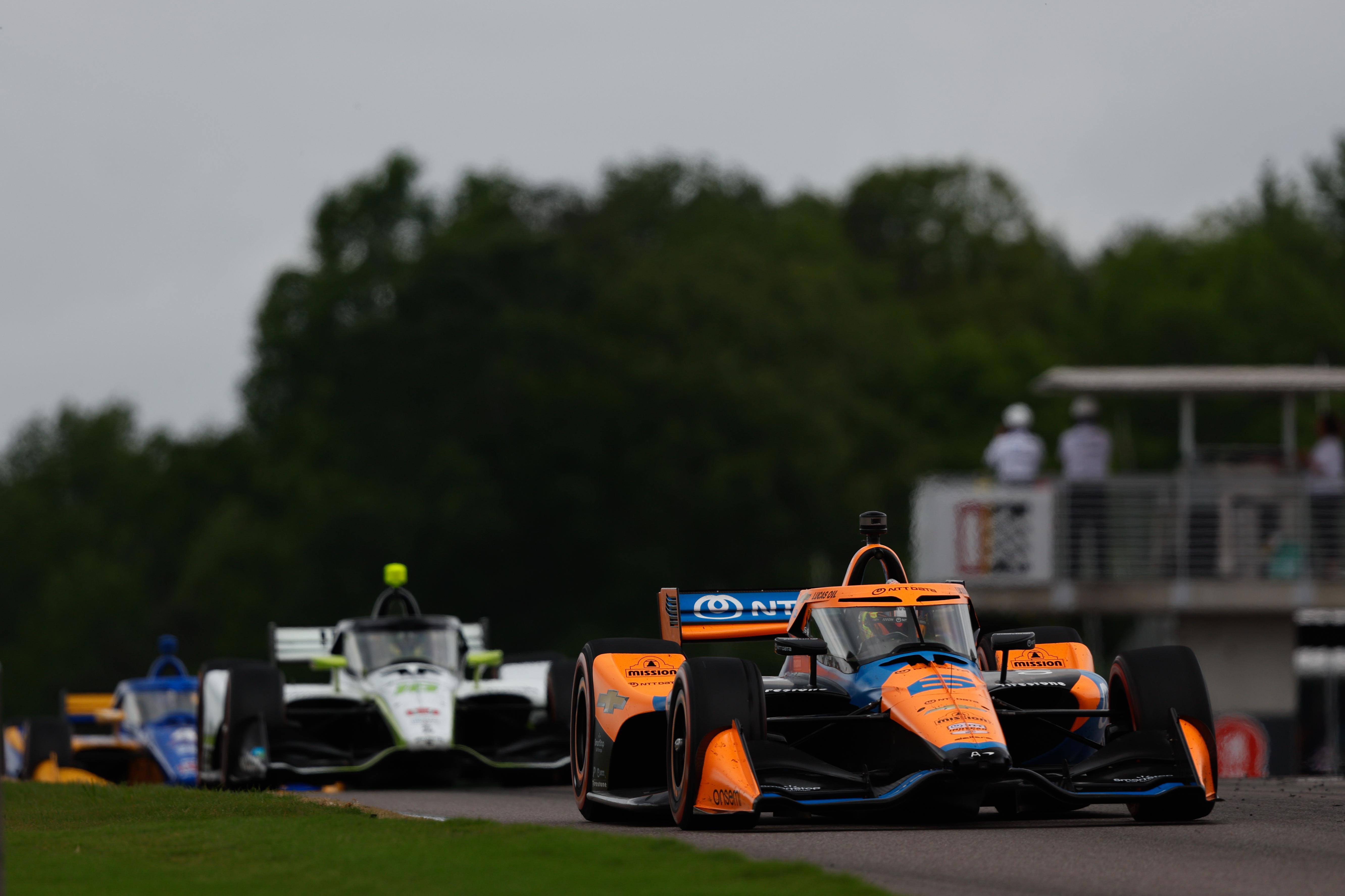 Theo Pourchaire has driven the No.6 entry for McLaren in the absence of David Malukas.